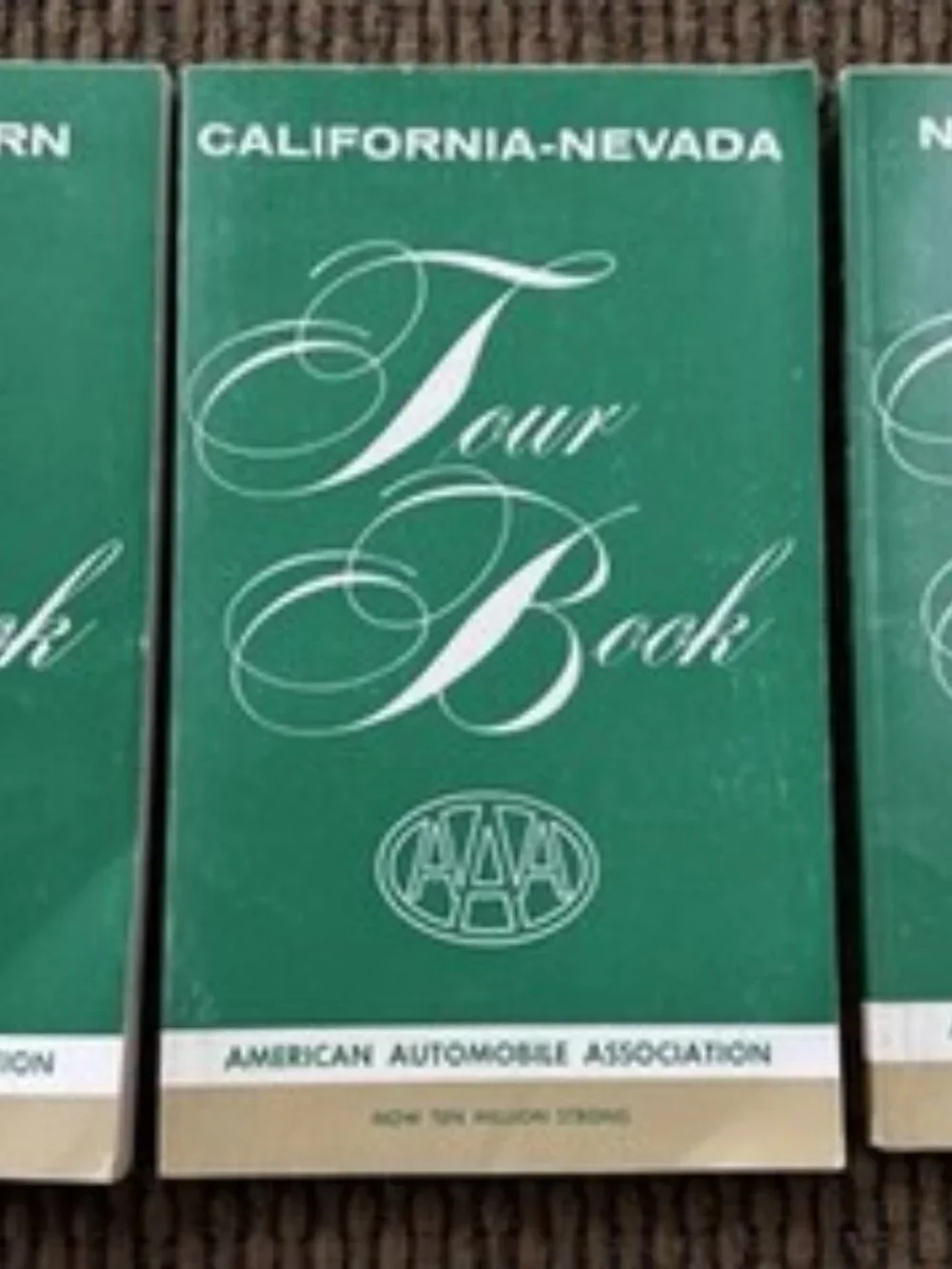 1967-1968 VINTAGE AAA Tour Books Lot of 3‎ - N. Central, Southwestern, Cal.-Nev